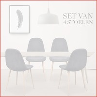 Set eetkamerstoelen