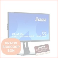 iiyama 27 inch ProLite monitor + gratis ..