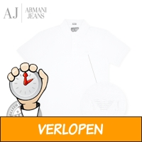 Wit Armani poloshirt