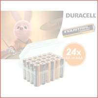 24 x Duracell Industrial batterijen