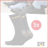 3-pack CAT Black Edition werksokken