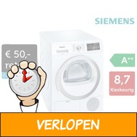 Siemens zelfreinigende warmtepompdroger