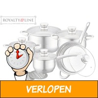 Royalty Line 12-delige RVS pannenset