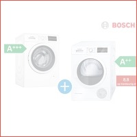 Bosch Series 6 wasmachine & warmtepo..