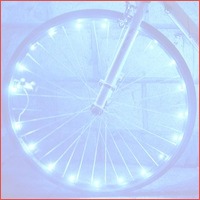 20 LEDs blauwe fietsverlichting