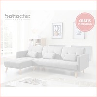 Scandinavische Bobochic hoekbank