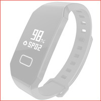 Waterdichte E02 smartwatch activity trac..