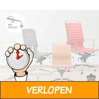 Leren design bureaustoel