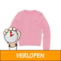 Meisjesvest (roze)