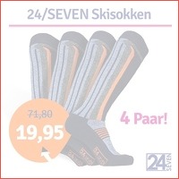 4 paar 24-seven skisokken