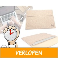 DWIH laptop sleeve van kurk