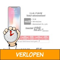 Apple iPhone X met abonnement