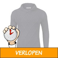 Sweater met hoge kraag