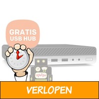 HP ProDesk 400 G3 + gratis USB-hub