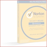 Norton Security Deluxe 5 apparaten / 1 j..