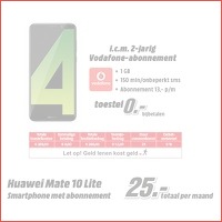 Huawei Mate 10 Lite incl. abonnement