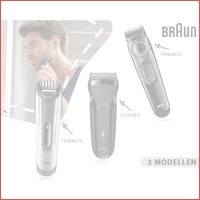 Braun trimmer of scheerapparaat