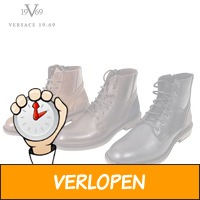 19V69 Versace gevoerde boots