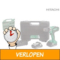 Hitachi 18V combiboor incl. 2 accu's