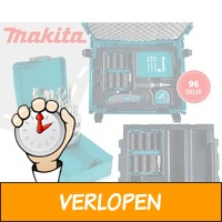 Makita 96-delige boor- en bitset in M-box