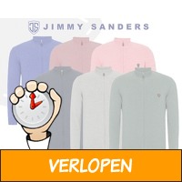 Jimmy Sanders vest met rits