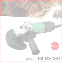 Hitachi haakse slijpmachine