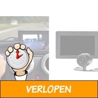 Draadloze achteruitrijcamera met LCD-monitor