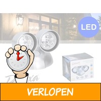 2 x Deluxa sensor LED-lamp