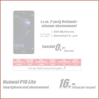 Huawei P10 Lite met abonnement