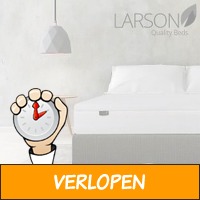 Larson Bergen luxe matras met topper