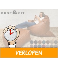 Drop & Sit leatherlook zitzakken