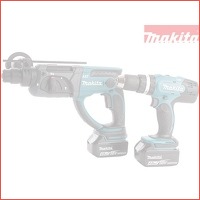 Makita 18V combiboor en klopboorhamer