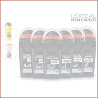 6 x L'Oreal Paris Men Expert deodorant