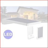 Ultra platte LED solar buitenverlichting..