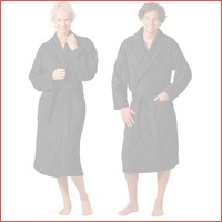 Veiling: Luxe Twentse damast badjas