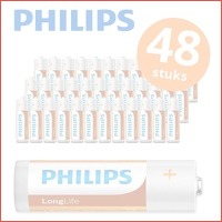 48 x Philips AA/AAA batterijen