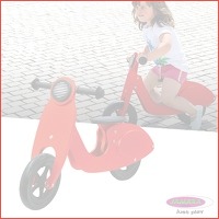 Veiling: Jamara houten loopfiets scooter..