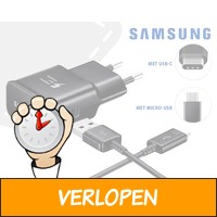 Samsung fast charger met kabel