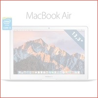 Apple MacBook Air 13,3 inch (2017)