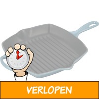 Le Creuset vierkante skillet grillpan