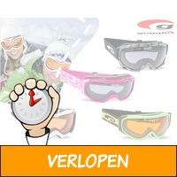 Goggle sneeuwbril met dubbele lens