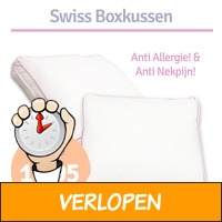 Swiss boxkussen