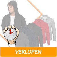 Heren hoodies met rits