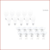 10-pack energiezuinige E27 LED-lampen of..