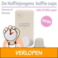 De Koffiejongens koffie cups voor Nespresso