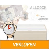 Alldock bamboe design oplaadstation