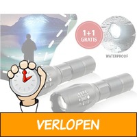 Militaire zaklamp met 500 meter bereik