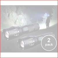 2-pack militaire zaklampen