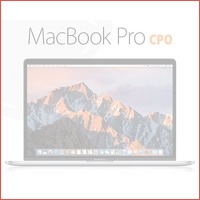 Apple Macbook Pro 15,4 inch (CPO)