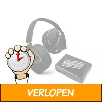 AKG hoofdtelefoon + Brofish USB wall charger
